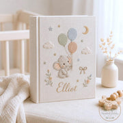 Personalized Carousel Horse Embroidered Baby Album – image 2