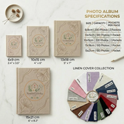 Personalized Carousel Horse Embroidered Baby Album
